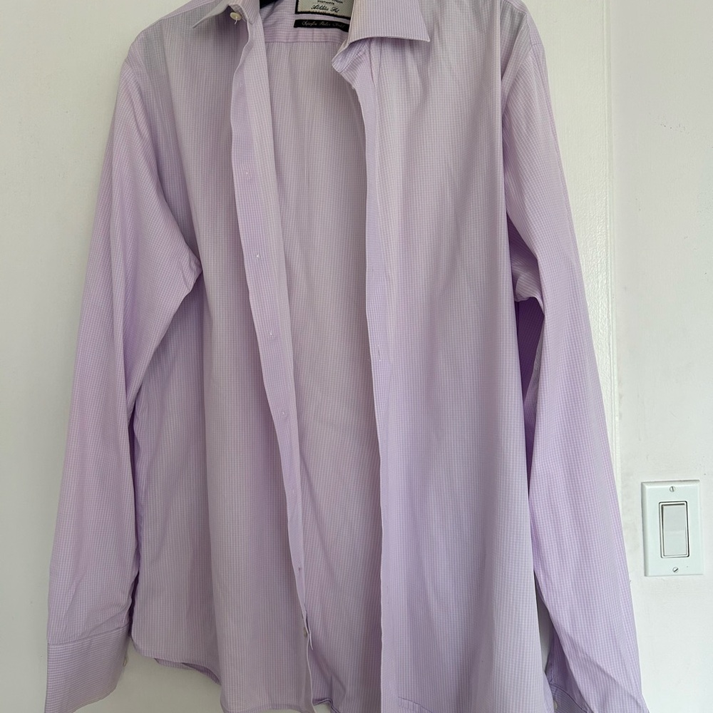 Men's Lavender Dress Shirt